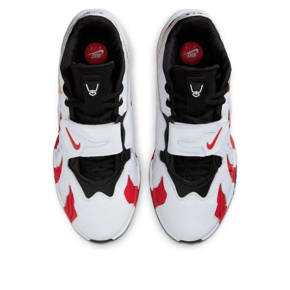 Size 8.5 Nike LeBron XXI 21 Prime 96 White Gold Fire Red Mens HV1221-100